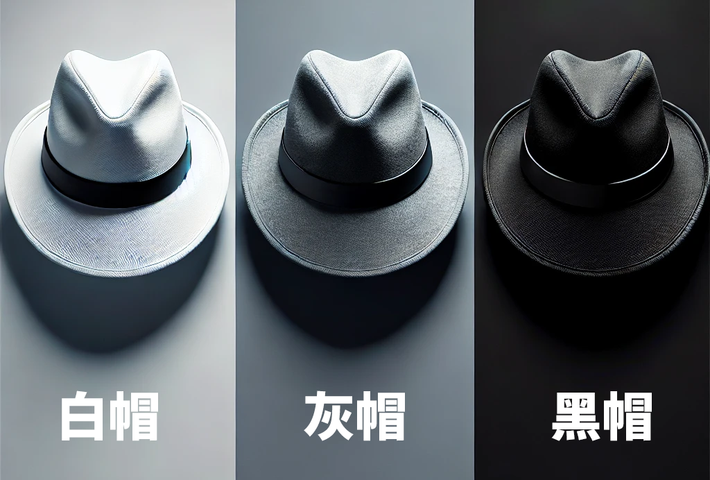 白帽、灰帽、黑帽SEO